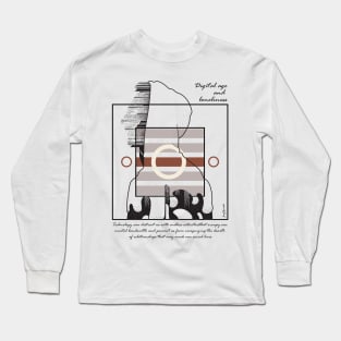 Digital age and loneliness version 8 Long Sleeve T-Shirt